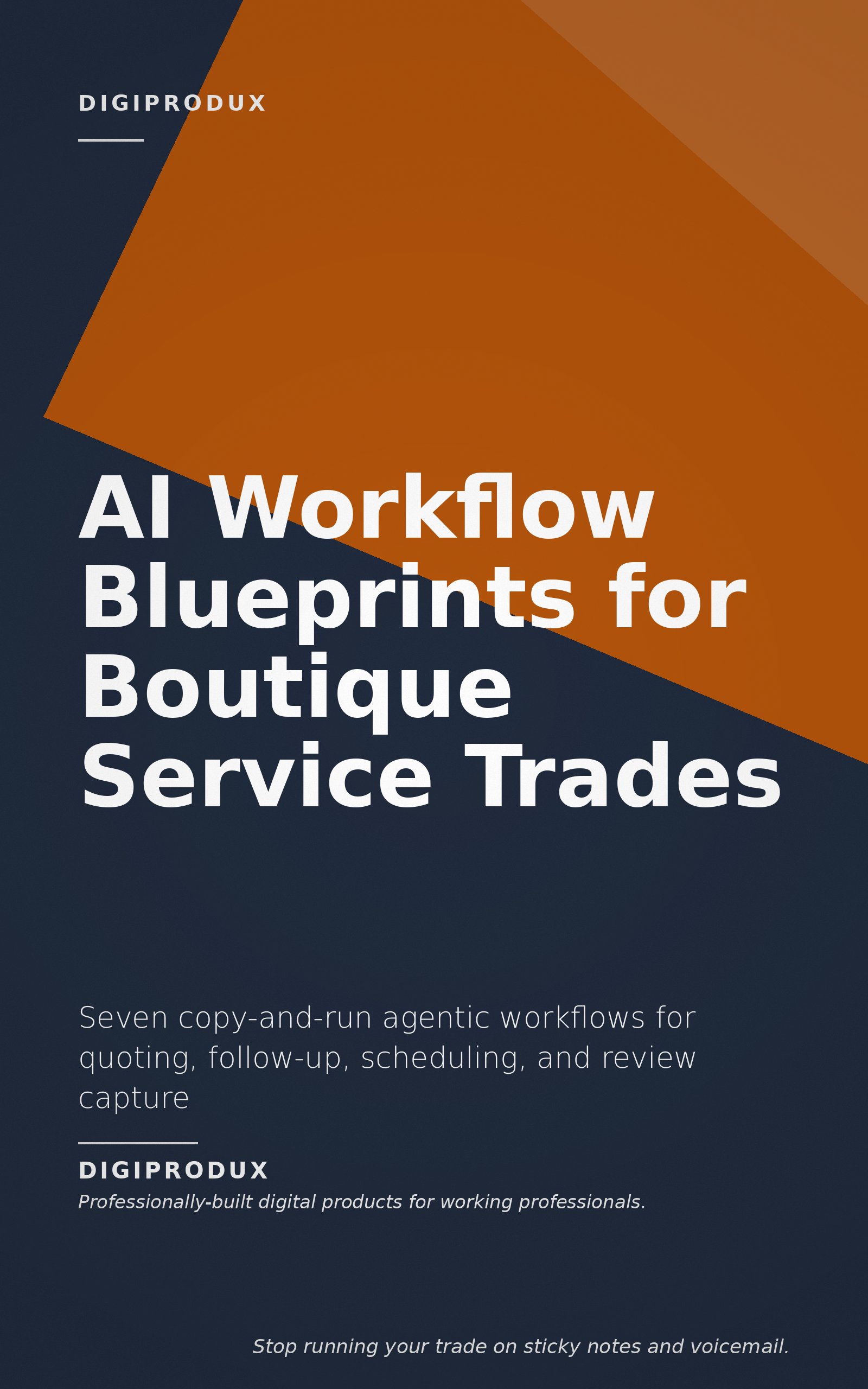 AI Workflow Blueprints for Boutique Service Trades — cover