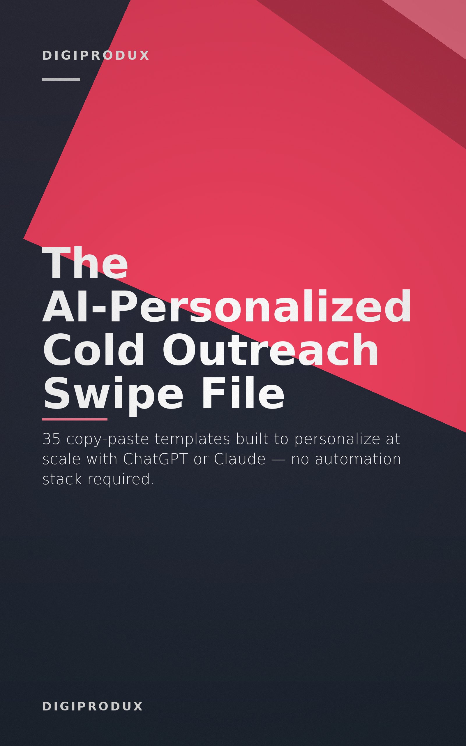 The AI-Personalized Cold Outreach Swipe File — cover