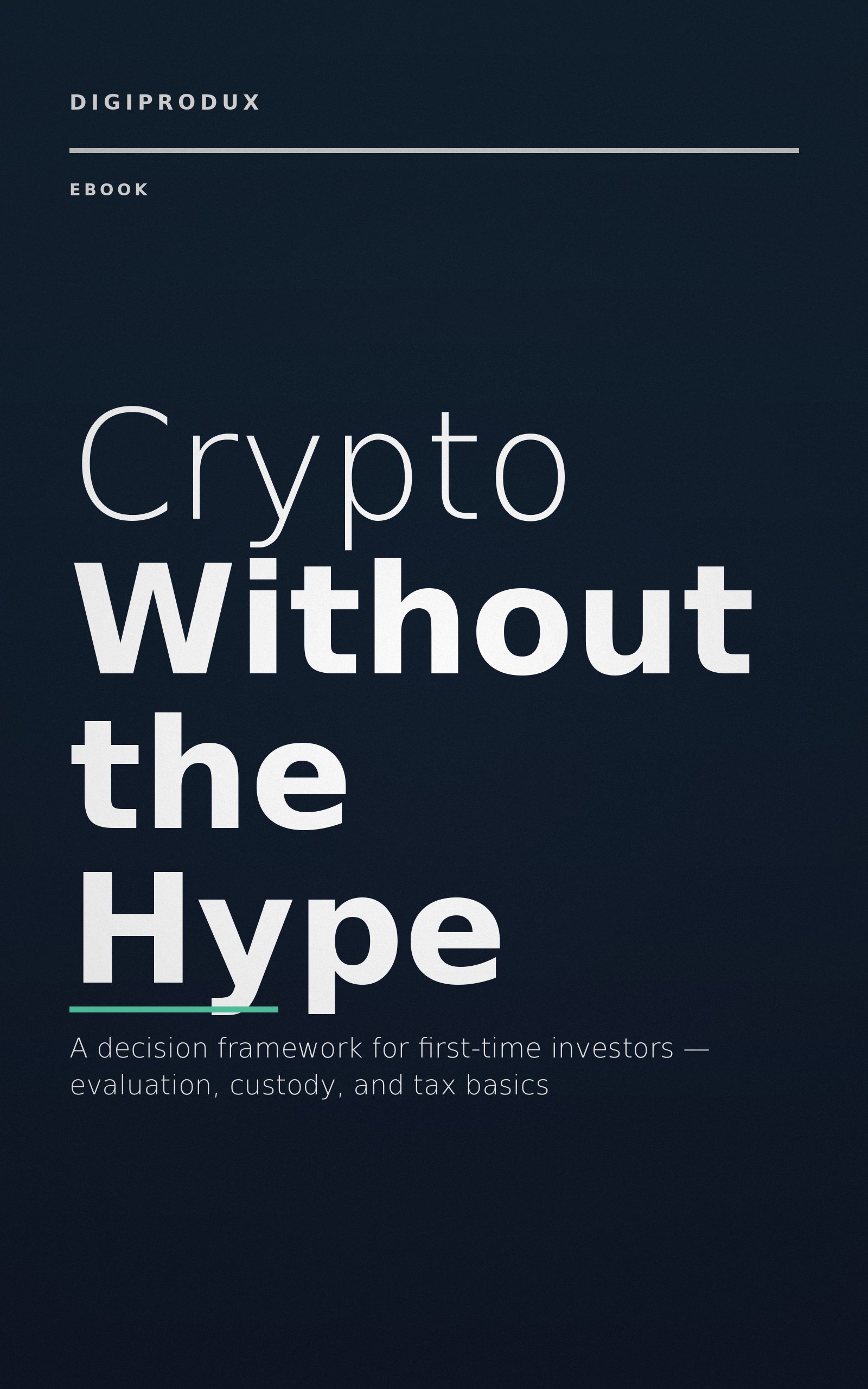 Crypto Without the Hype — cover